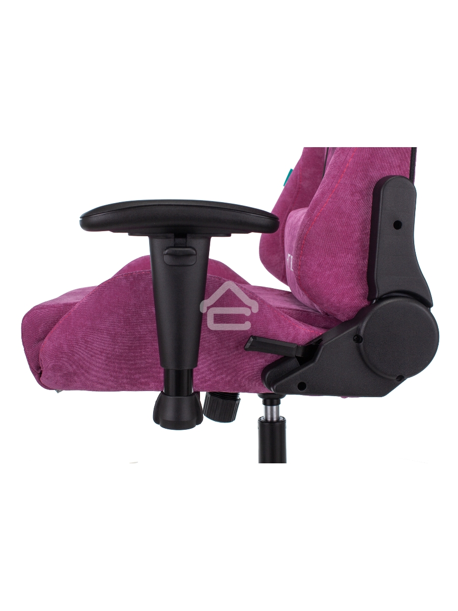 Кресло игровое Бюрократ VIKING KNIGHT LT15 FABRIC малиновый крестовина металл/пластик