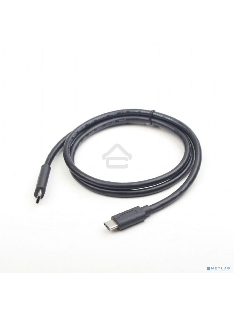 Кабель USB Cablexpert CCP-USB3.1-CMCM-2M, USB3.1 Type-C/USB3.1 Type-C, 2м, пакет