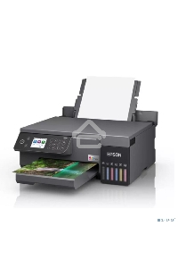 МФУ струйный Epson EcoTank L8100 (C11CK94***), A4, цветной, печ. до 8 стр/мин., 5760 x 1440 dpi (печ.), 1200x4800dpi (скан.), USB, Wi-Fi