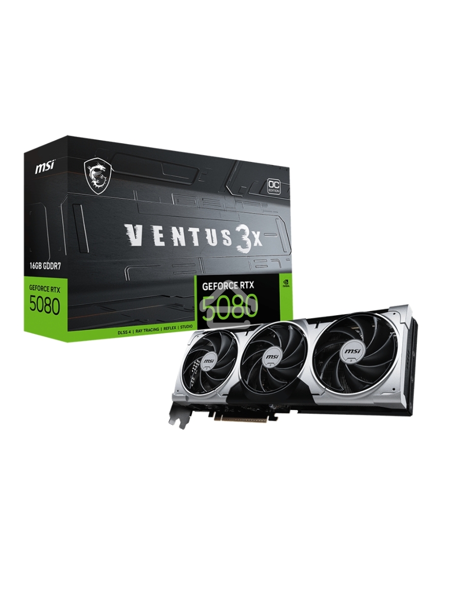 Видеокарта MSI GeForce RTX 5080 16G VENTUS 3X OC