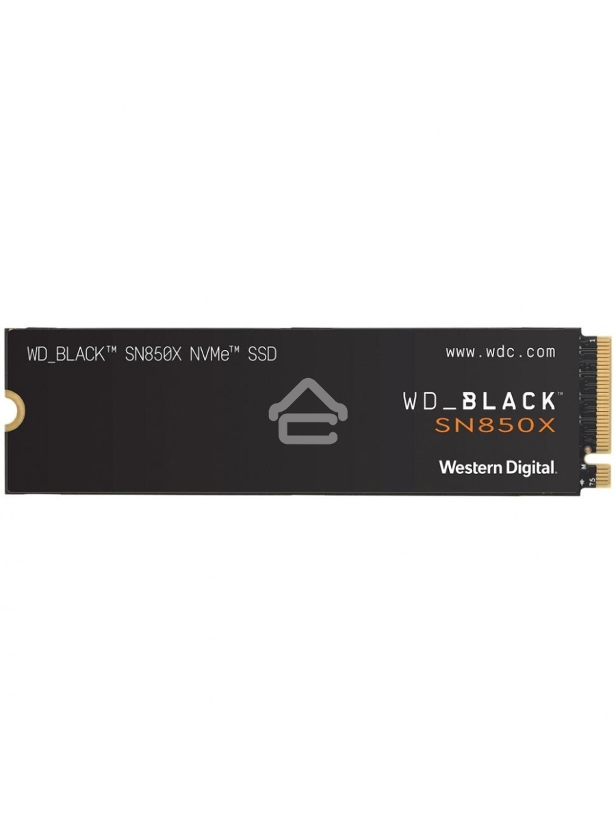 Накопитель SSD WD 1Tb Black SN850X, M.2(22x80mm), NVMe, PCIe 4.0 x4, 3D TLC, R/W 7300/6300MB/s, IOPs 800 000/1 100 000, TBW 600, DWPD 0.3 (12 мес.)