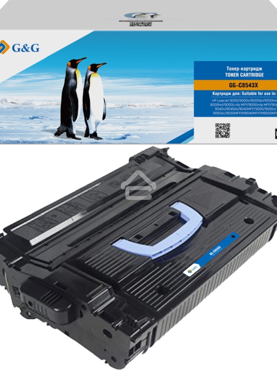 Картридж лазерный G&G GG-C8543X черный (30000стр.) для HP LJ 9000/9040/9050