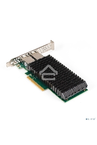 Сетевой адаптер ExeGate EXE-X540-T2 (PCI-E x8 v3.0, порты 2xRJ45 (медные), 10Gb/s (10/5/2.5/1Gb/s, 100Mb/s), Server NIC Intel Chipset X540-AT2)