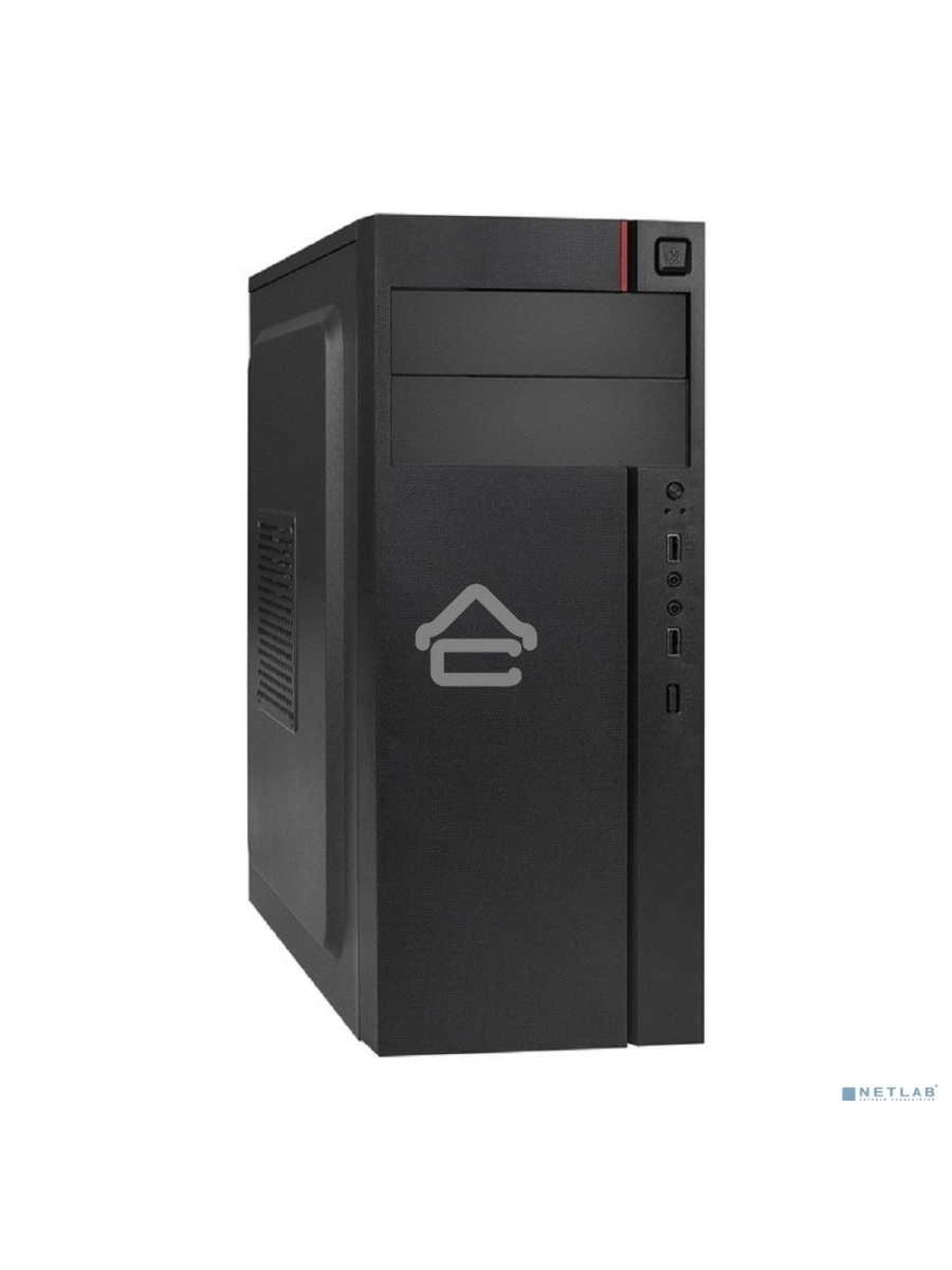 Компьютерный корпус Miditower ExeGate AA-440 (ATX, без БП, 2*USB, аудио)