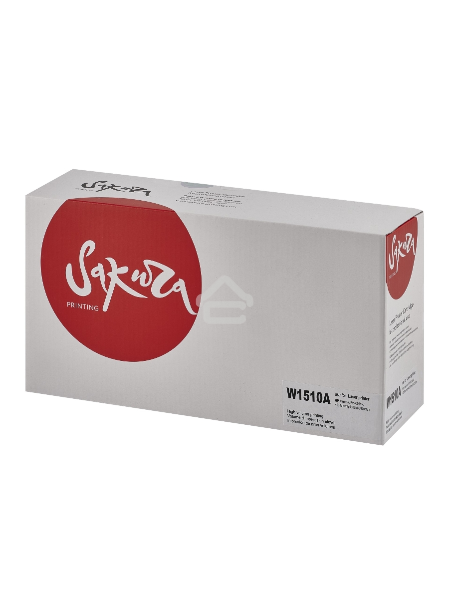 Картридж лазерный Sakura W1510A для HP 4003dw/4003dn/4103fdw/4103fdn, черный, 3050 к.