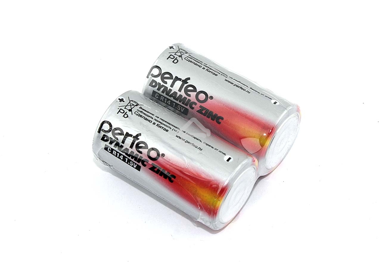 Батарейка Perfeo R14/2SH Dynamic Zinc