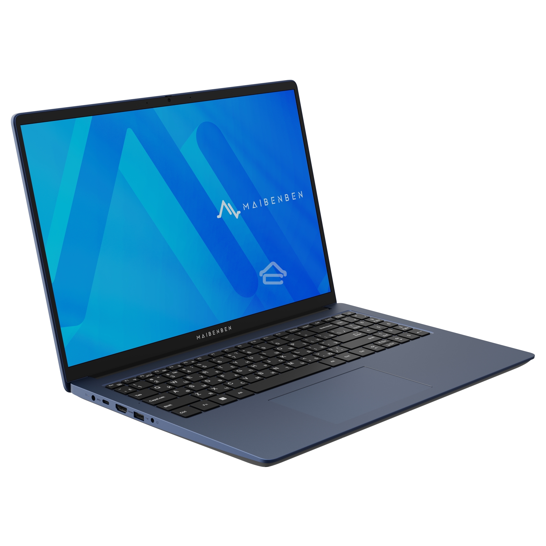Ноутбук Maibenben M657 синий M6571SB0LURE3 16
