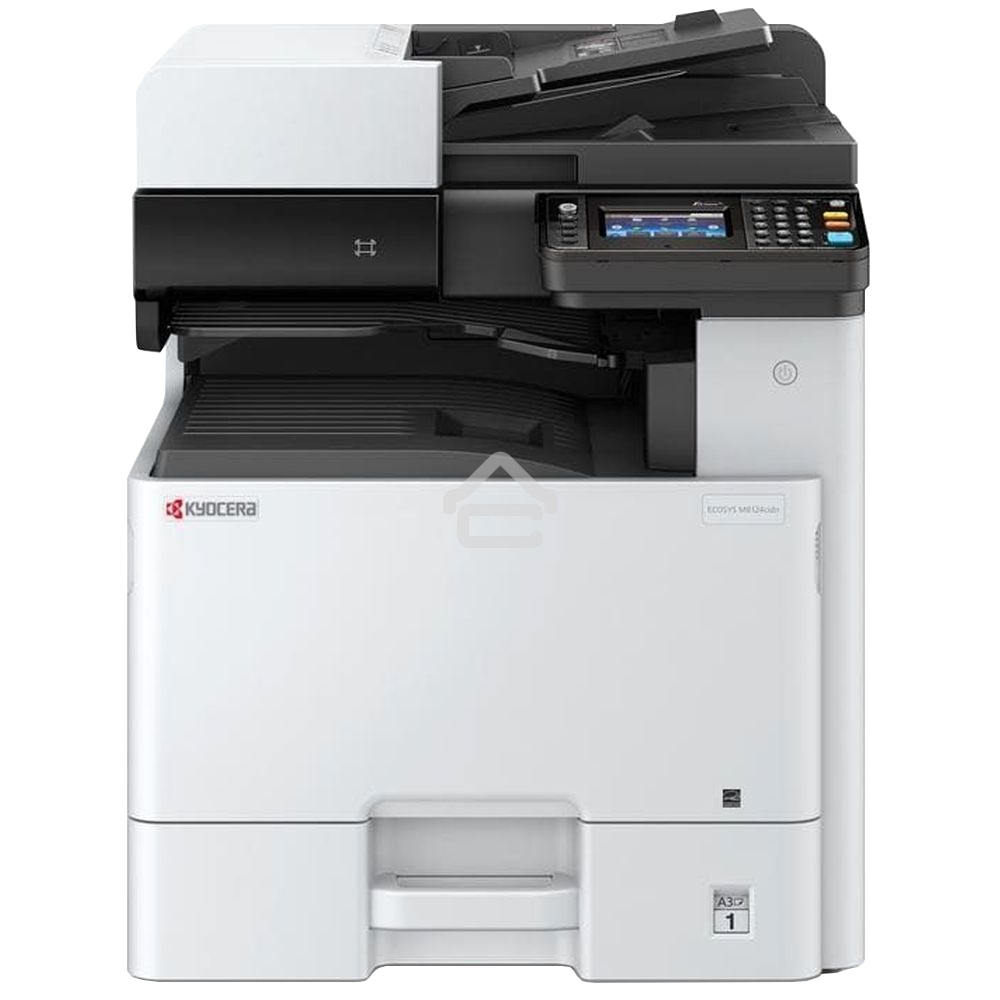 МФУ лазерное Kyocera Ecosys M8124cidn (1102P43AX0) АЗИЯ, (А3, 24/12 ppm A4/A3 1,5 Gb, USB, Network, дуплекс, автоподатчик, пуск. комплект, старт. карт.TK-8110)
