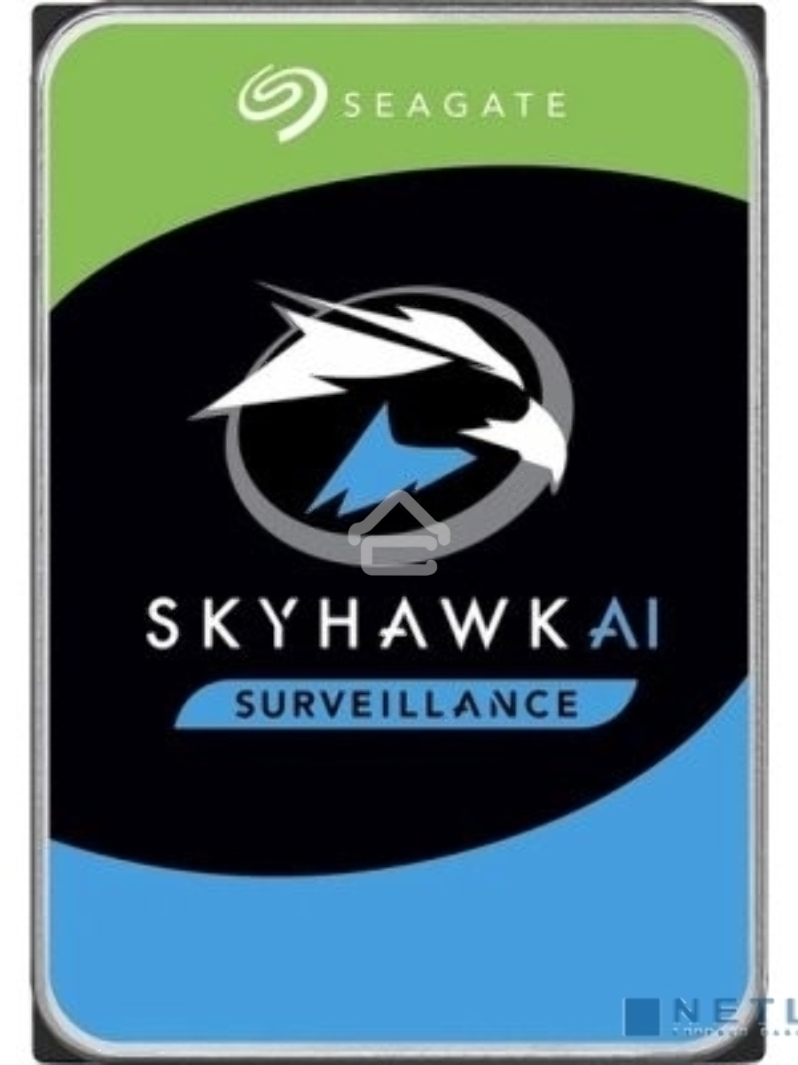 Жесткий диск Seagate HDD SATA  8Tb, SkyHawk Surveillance, 7200 rpm, 256Mb buffer, ST8000VX009, 1 year