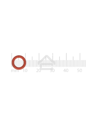Уплотнитель OR 0070-20 красный силикон