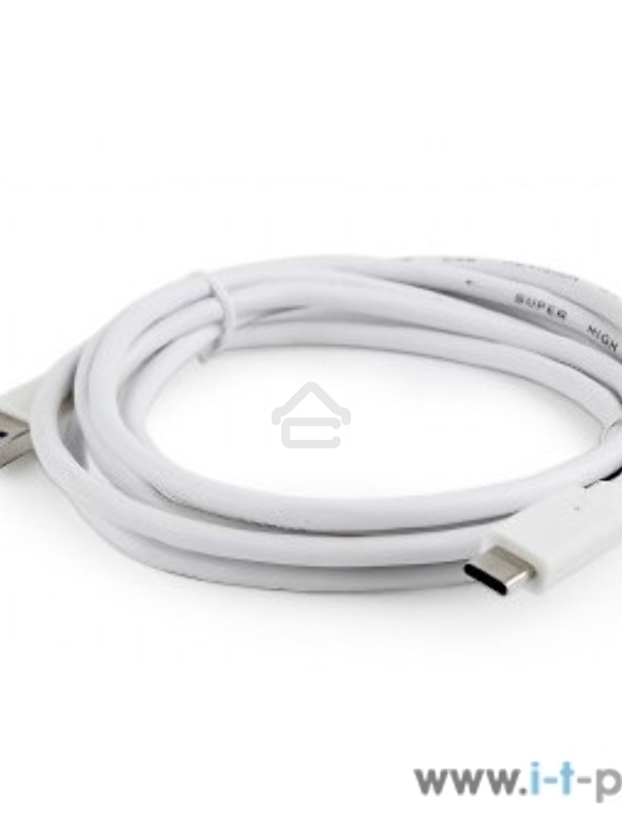 Кабель USB Cablexpert CCP-USB3-AMCM-6-W, USB3.0 AM/USB Type-C, 1.8м, белый, пакет