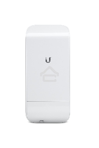 Точка доступа UBIQUITI LocoM2(EU) Wi-Fi и AirMAX. 802.11g/n, интегрированная антенна 8 дБ (45°*45°),10/100 RJ45 Ethernet