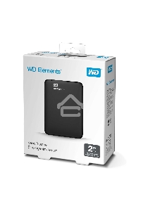 Внешний жесткий диск Western Digital Original USB 3.0 2Tb WDBU6Y0020BBK-WESN Elements Portable 2.5