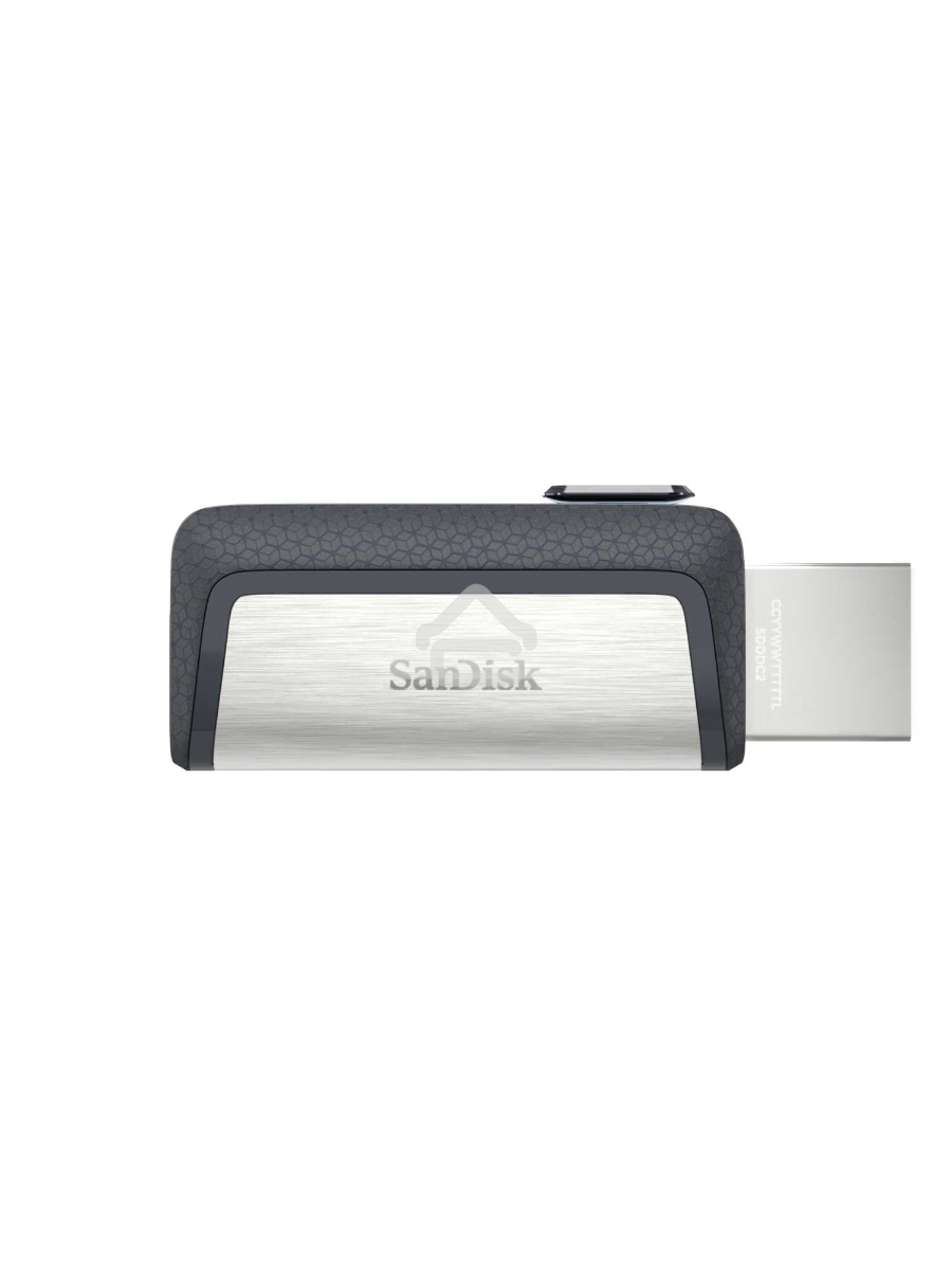 Флеш диск Sandisk 64Gb Ultra Dual SDDDC2-064G-G46 USB3.0 серый/узор