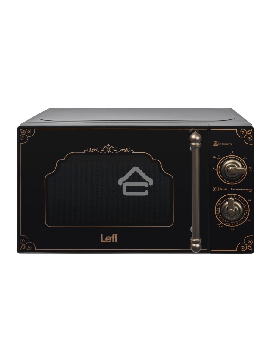 Микроволновая печь LEFF 20MM729B черный 20л 700Вт поворотный механизм
