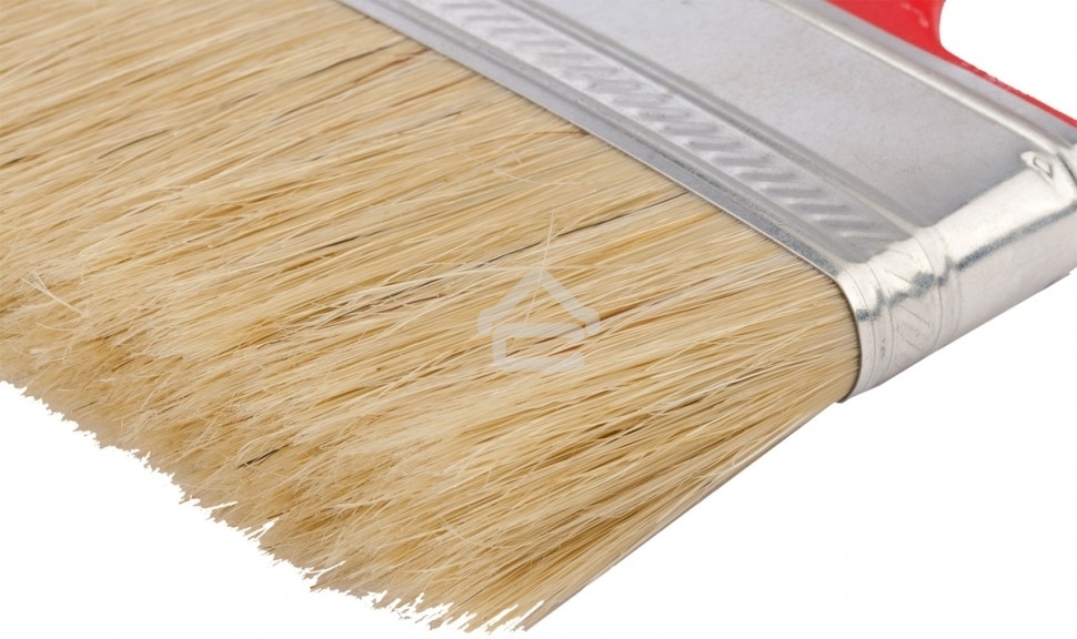 Кисть радиаторная Matrix для эмалей, 25х10 мм, натуральная щетина, пластиковая рукоятка