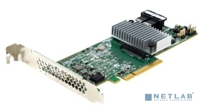 Контроллер MegaRAID SAS 9361-8i SGL (8-Port Int, 12Gb/s SATA+SAS, PCIe 3.0, 1Gb DDRIII, MegaRAID SAS 9361-8i, Quick Installation Guide, LP Bracket)