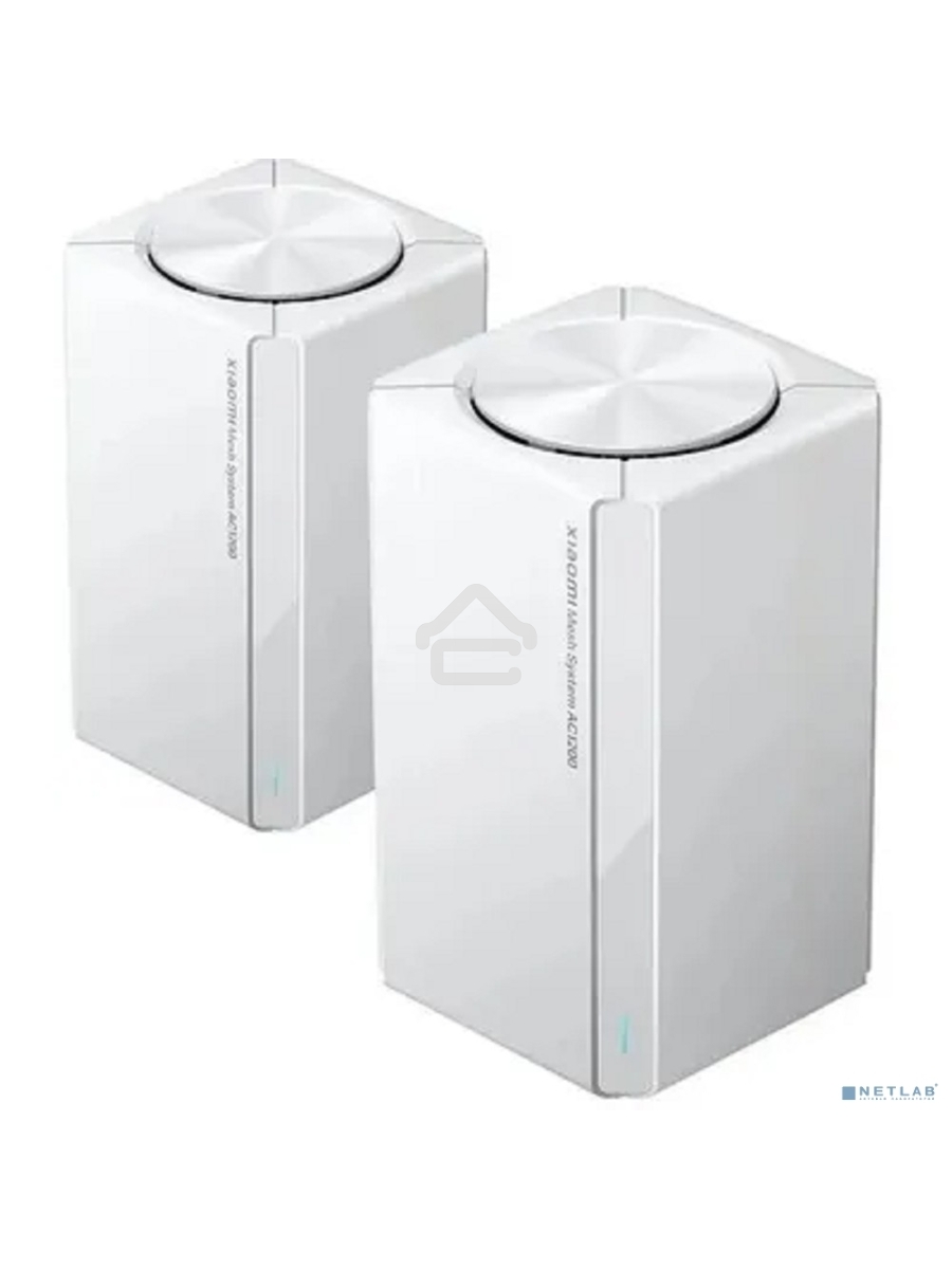 Бесшовный Mesh роутер Xiaomi AC1200 RU (2-pack), белый