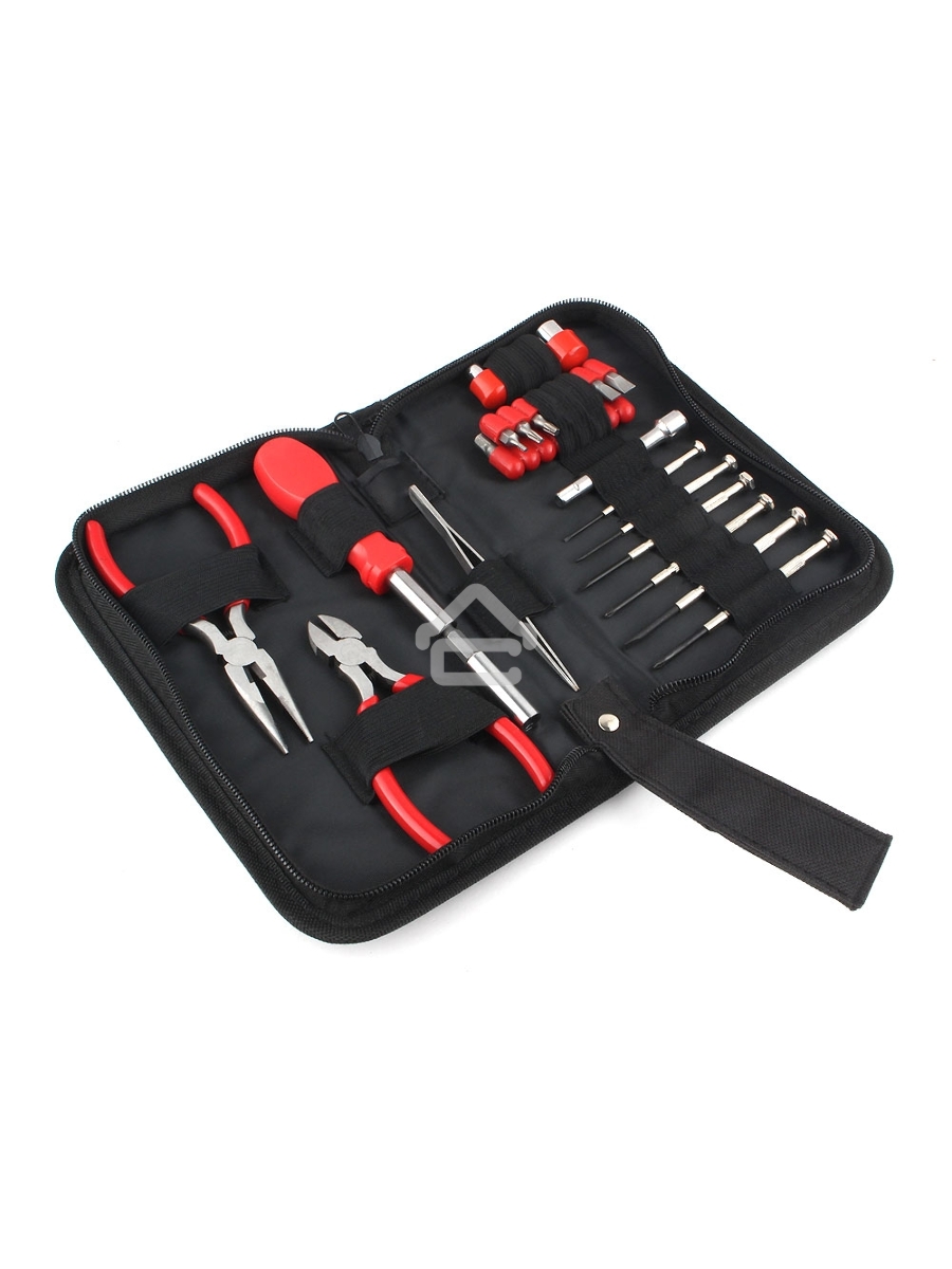 Монтажный инcтрумент Gembird TK-HOBBY(C) Набор инструментов (31 предмет)