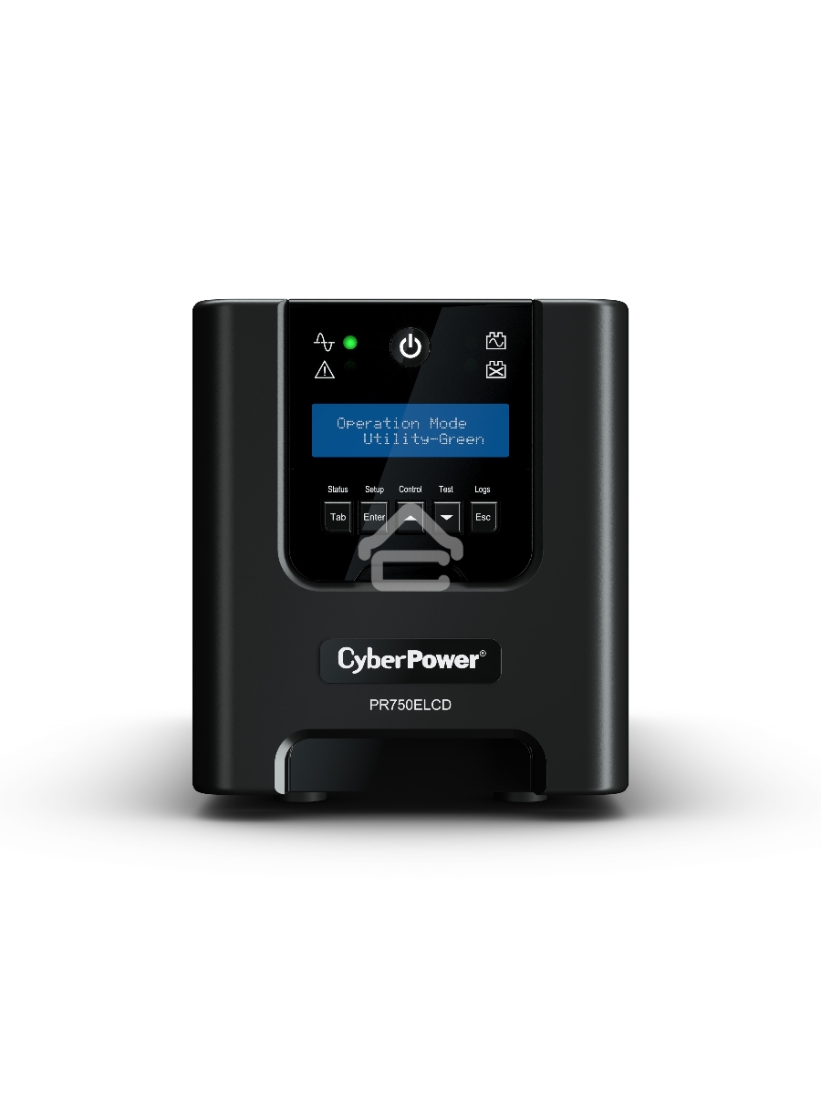 Источник бесперебойного питания CyberPower PR750ELCD 750VA/675W USB/RJ11/45 (6 IEC)
