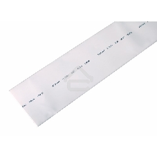 Термоусаживаемая трубка Rexant 50,0/25,0 мм, белая, упаковка 10 шт. по 1 м