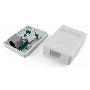 Розетка компьютерная Hyperline SB1-1-8P8C-C5e-SH-WH RJ-45(8P8C), категория 5e, экранированная, одинарная, внешняя, Dual IDC