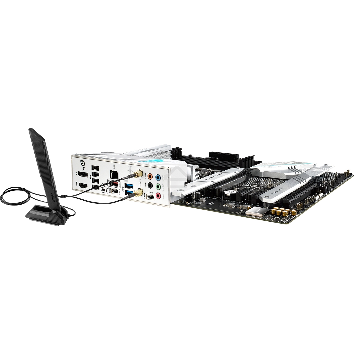 Материнская плата ASUS ROG STRIX B660-A GAMING WIFI D4, LGA 1700, Intel B660, 4xDDR4, 4xSATA, 3xM.2, 1xPCIe 5.0 x16, 1xPCIe 3.0 x4, 2xPCIe x1, 1xHDMI, 1xDP, 1x 2.5Gb LAN, 4xUSB 2.0, 2xUSB 3.2 Gen 1, 1xUSB-A 3.2 Gen 2, 1xUSB-C 3.2 Gen 1, 1xUSB-C 3.2 Gen 2x