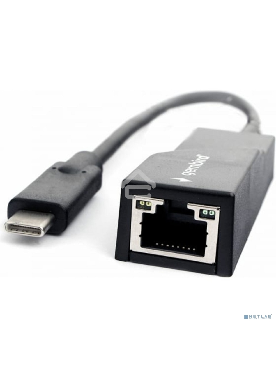 Сетевой адаптер Ethernet Gembird A-CM-LAN-01 USB C-type - Fast Ethernet adapter