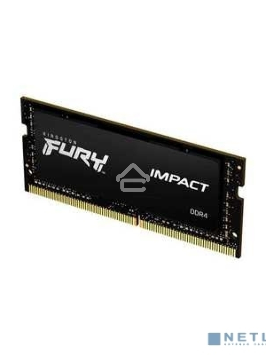 Оперативная память Kingston Fury Impact, DDR4, 8GB (1x8GB), 3200MHz, CL20, SO-DIMM