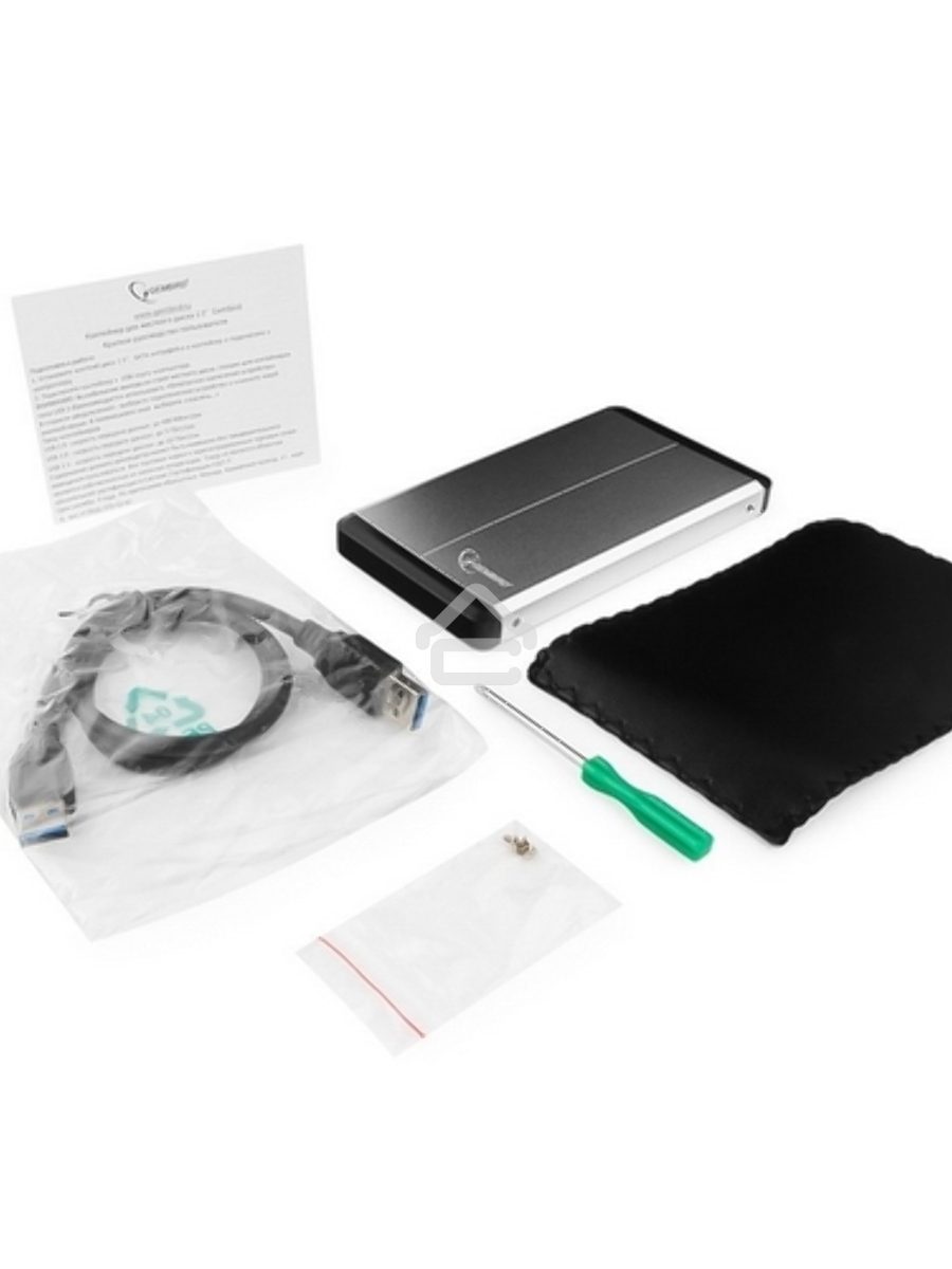 Внешний корпус для HDD Gembird EE2-U3S-2-S 2.5