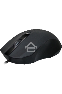 Мышь проводная Defender MM-310 черный, 1000 dpi, USB, кнопки - 3