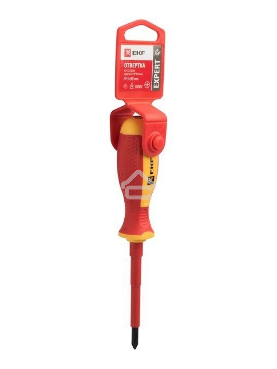 Отвертка PH1х80мм Expert 1000В PROхima EKF ph-1-80-exp-in