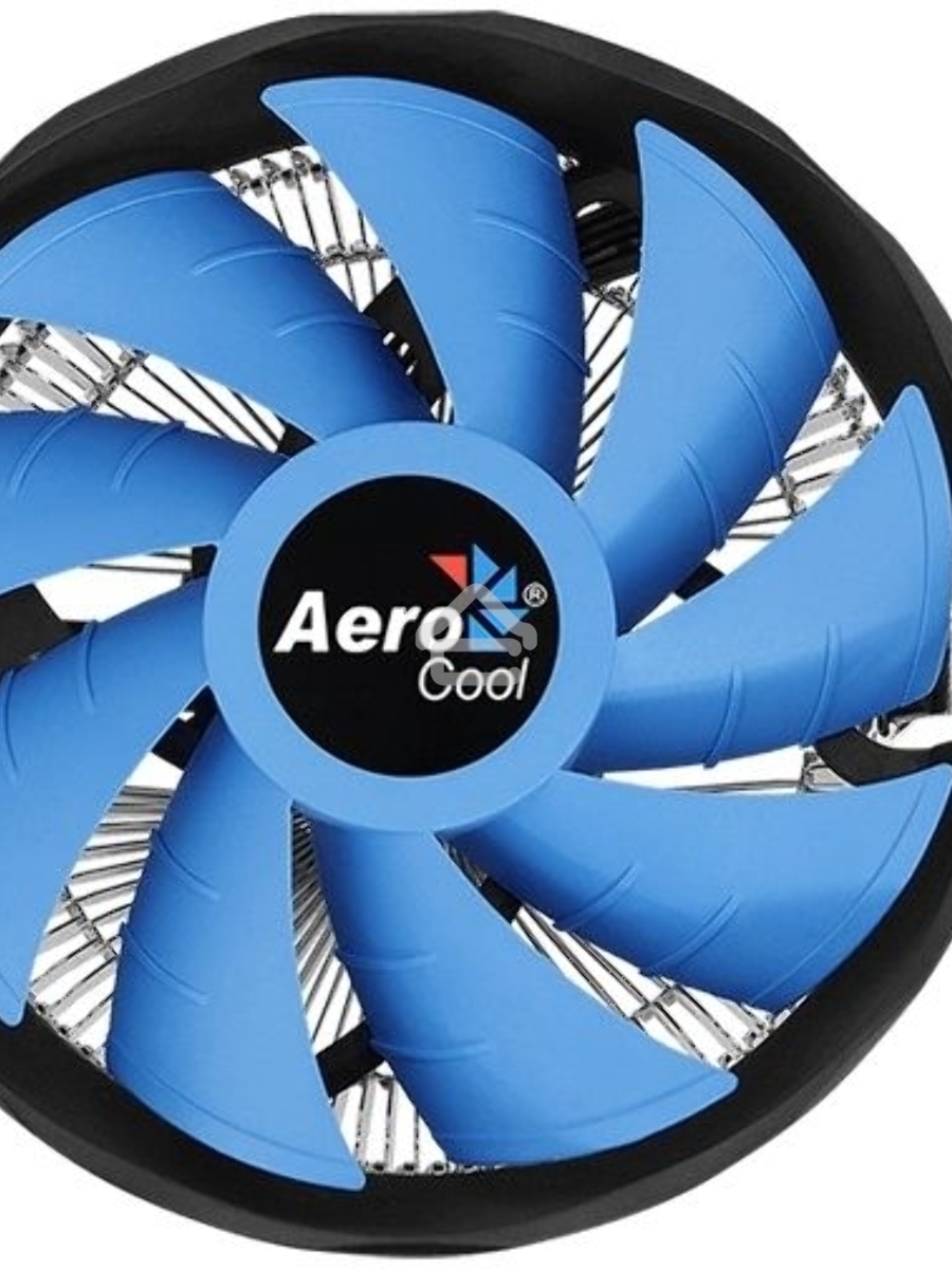 Кулер для процессора AeroCool / Formula Verkho Plus серебристый/черный, 120 мм, алюминий, 2000 об/мин, 26.5 дБ, 4 pin, 110 Вт, 68 мм