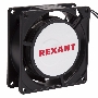 Вентилятор для корпуса Rexant RX 8025HS 220VAC черный, 80 мм, 2450 об/мин, 29 дБ, 2 pin