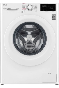 Стиральная машина LG F2V3GS3W белый, загрузка фронтальная 8,5 кг, 1200 об/мин., класс: А