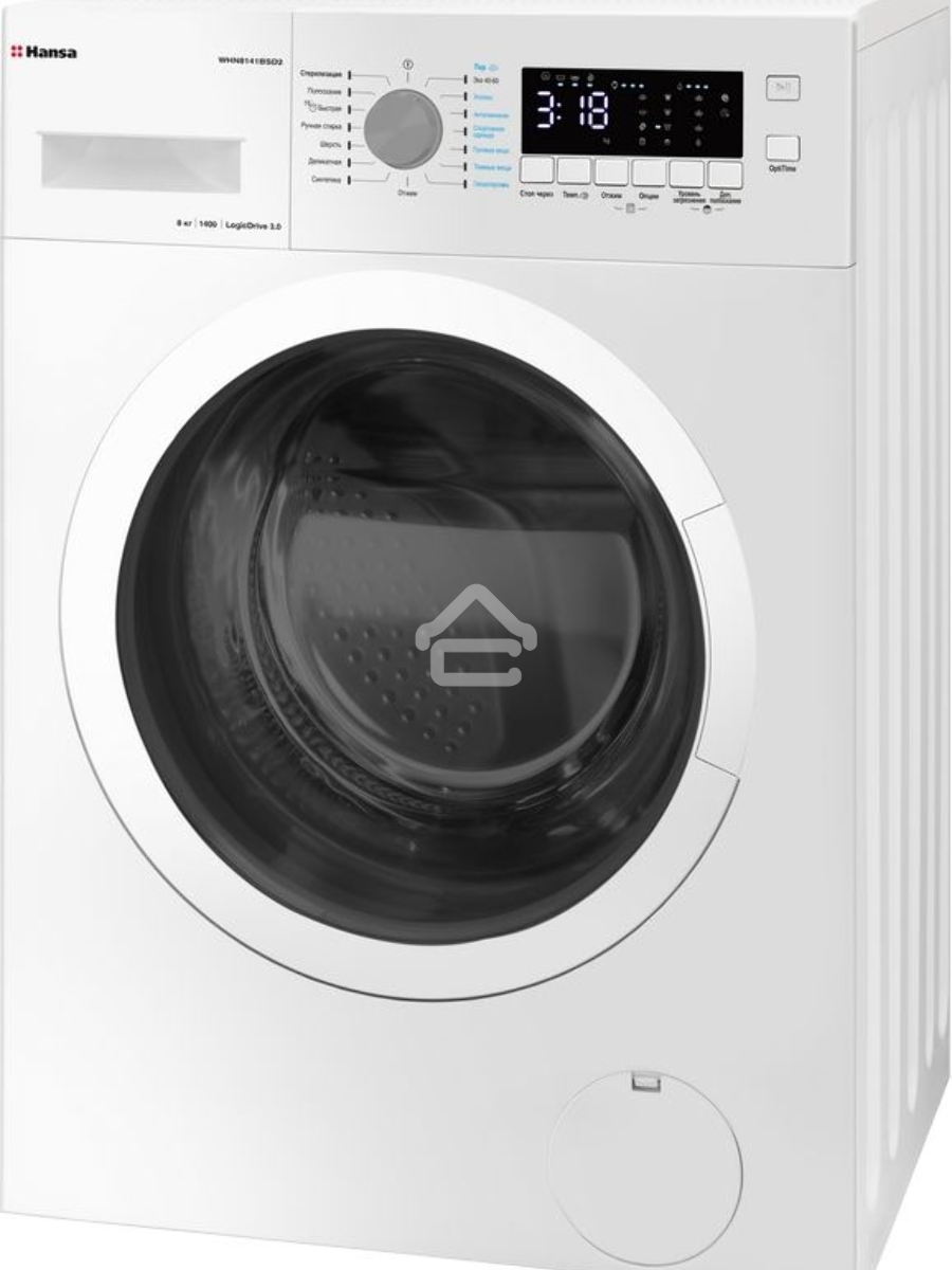 Стиральная машина Hansa WHN8141BSD2 белый загр. фронтальная макс.: 8 кг 1400 об/мин класс: А+++