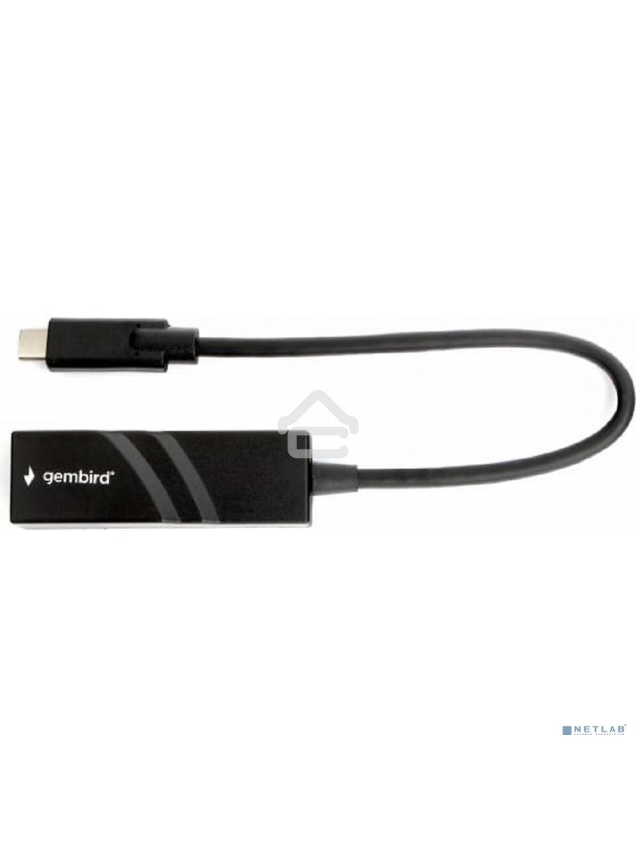 Сетевой адаптер Ethernet Gembird A-CM-LAN-01 USB C-type - Fast Ethernet adapter