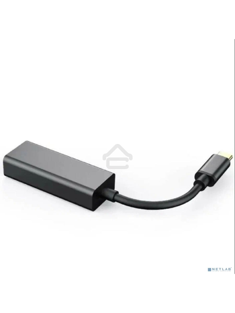 Кабель-переходник USB 3.1 Type-C -->RJ-45 1000Mbps Ethernet, Aluminum Shell, 0.15м Telecom <TU320M>