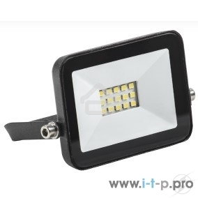 Прожектор светодиодный СДО 06-10 6500К IP65 черн. ИЭК LPDO601-10-65-K02