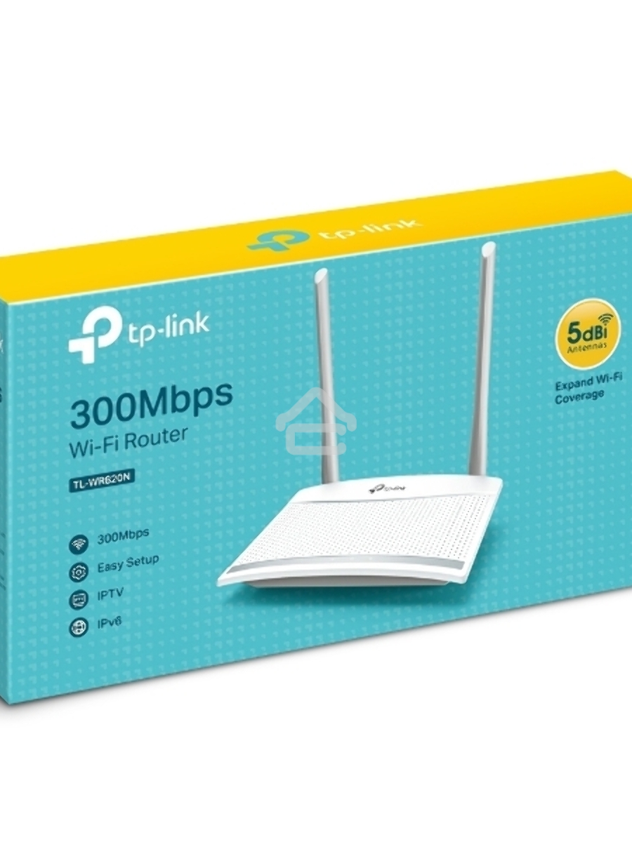 Роутер беспроводной TP-Link TL-WR820N N300 10/100BASE-TX белый