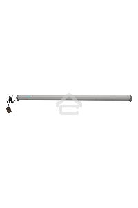 Экран 250x250см Motoscreen 1:1 настенно-потолочный рулонный (моторизованный) 139' фибергласс, серый корпус