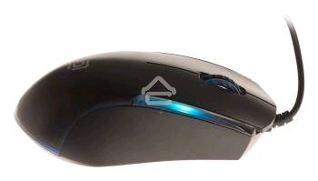 Мышь проводная Oklick 245M черный, 1000 dpi, USB, кнопки - 3