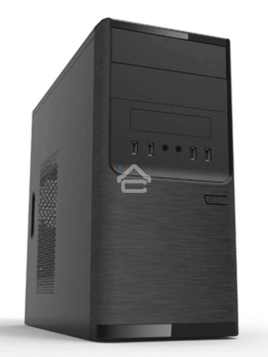 Корпус InWin POWERMAN ES701BK USB 3.0 (Mini Tower, mATX, 450W PM-450ATX, USB 3.0x2, USBx2 + Audio, черный) <6120258>