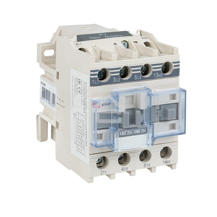 Контактор КМЭ 25А 380В 1NO EKF ctr-s-25-380