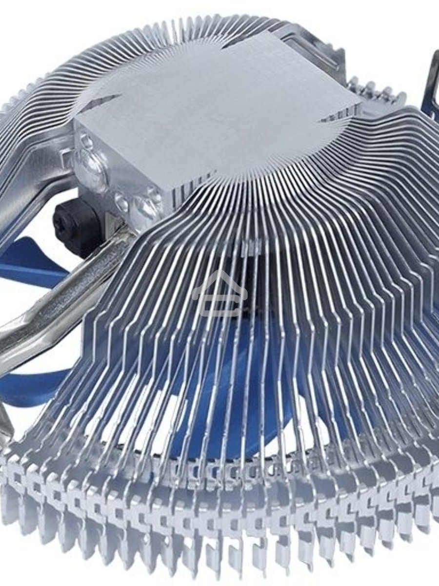 Кулер для процессора AeroCool / Formula Verkho I серебристый, 80 мм, алюминий, 2500 об/мин, 29.7 дБ, 4 pin, 90 Вт, 45 мм