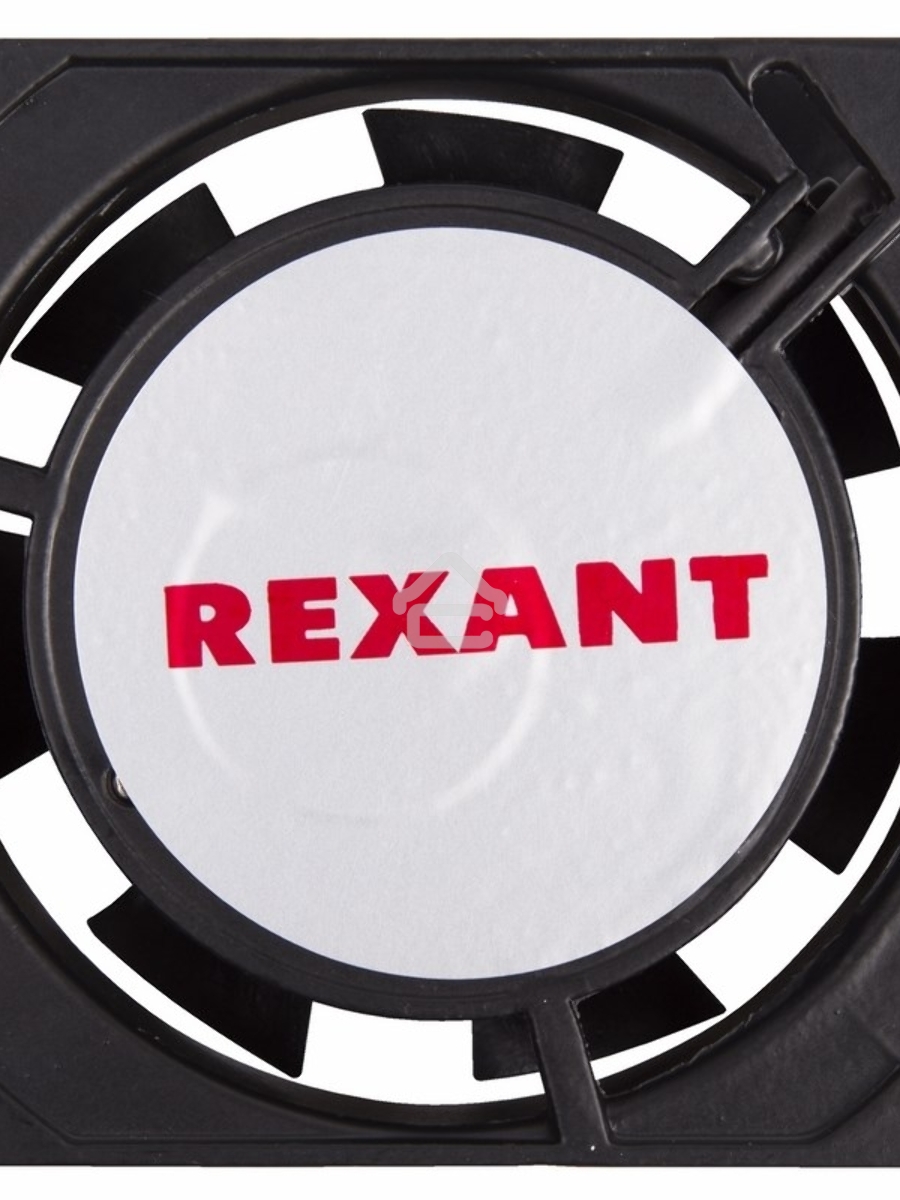 Вентилятор для корпуса Rexant RX 8025HS 220VAC черный, 80 мм, 2450 об/мин, 29 дБ, 2 pin