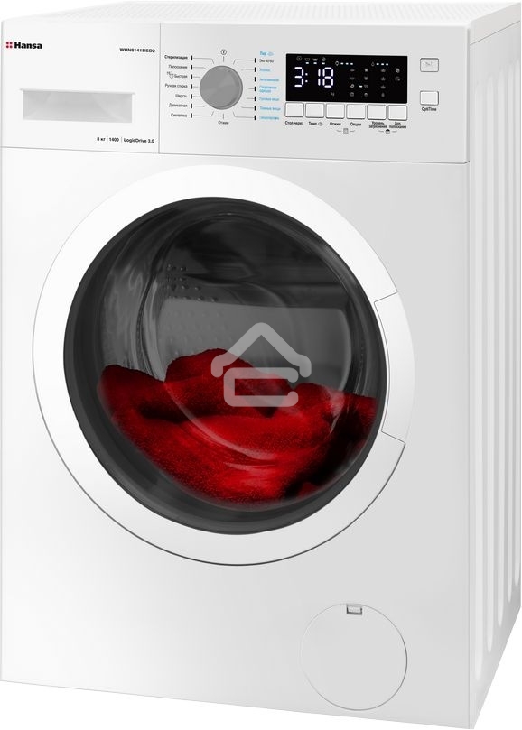 Стиральная машина Hansa WHN8141BSD2 белый загр. фронтальная макс.: 8 кг 1400 об/мин класс: А+++