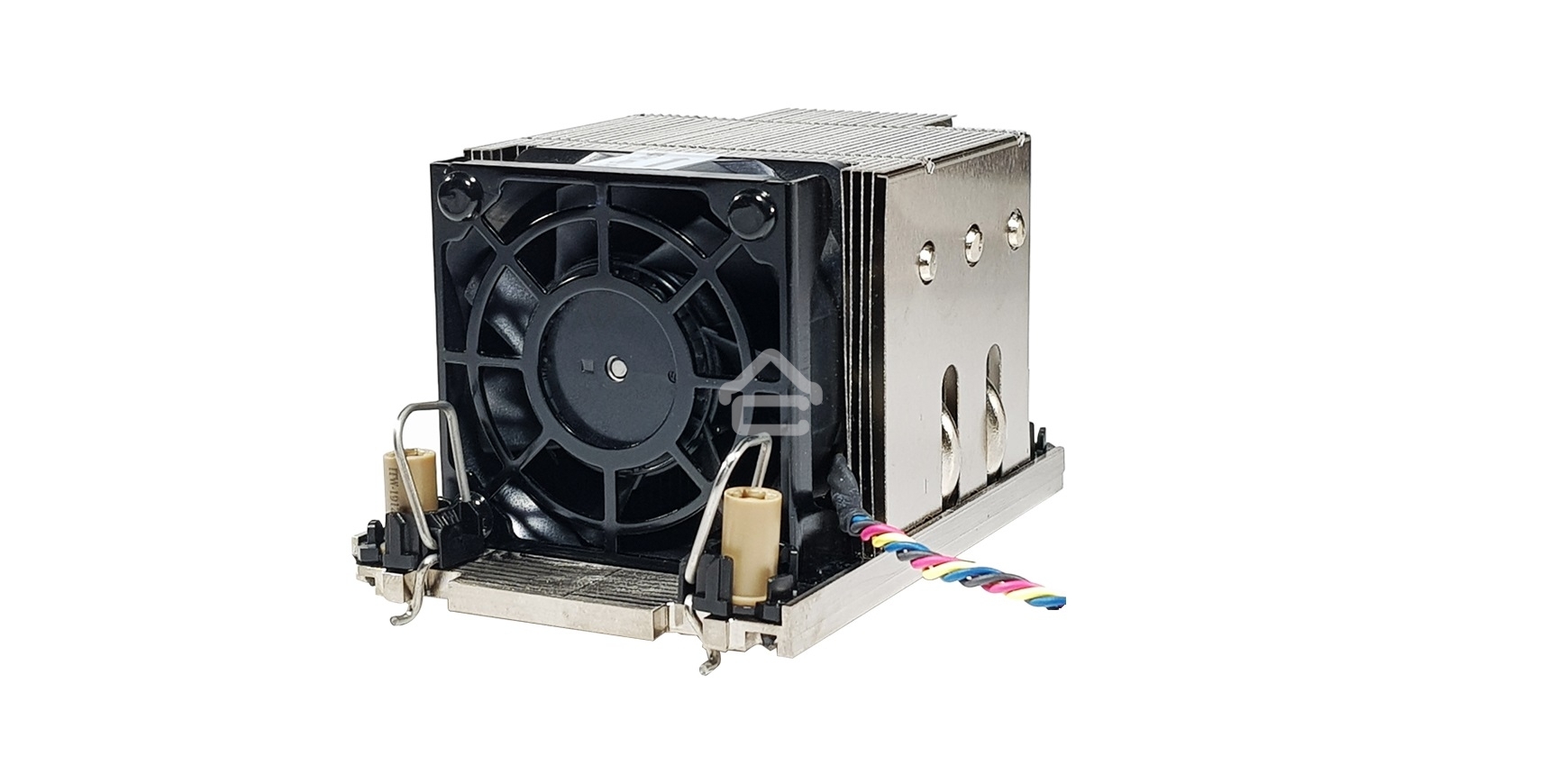 Кулер для сервера Ablecom LGA4189 серебристый, 60 мм, алюминий/медь, 1100 об/мин, 56 дБ, 4 pin, 295 Вт, 64 мм