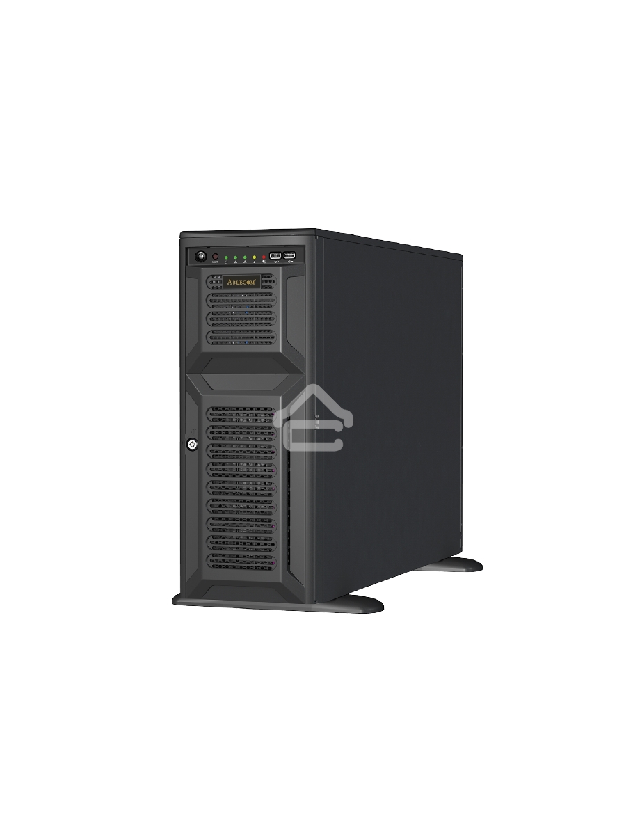 Серверный корпус 4U, ATX /E-ATX, Tower,8x3.5