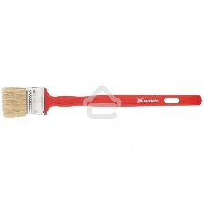 Кисть радиаторная Matrix для эмалей, 50х12 мм, натуральная щетина, пластиковая рукоятка